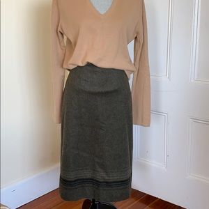 Brook Brothers Wool skirt 12